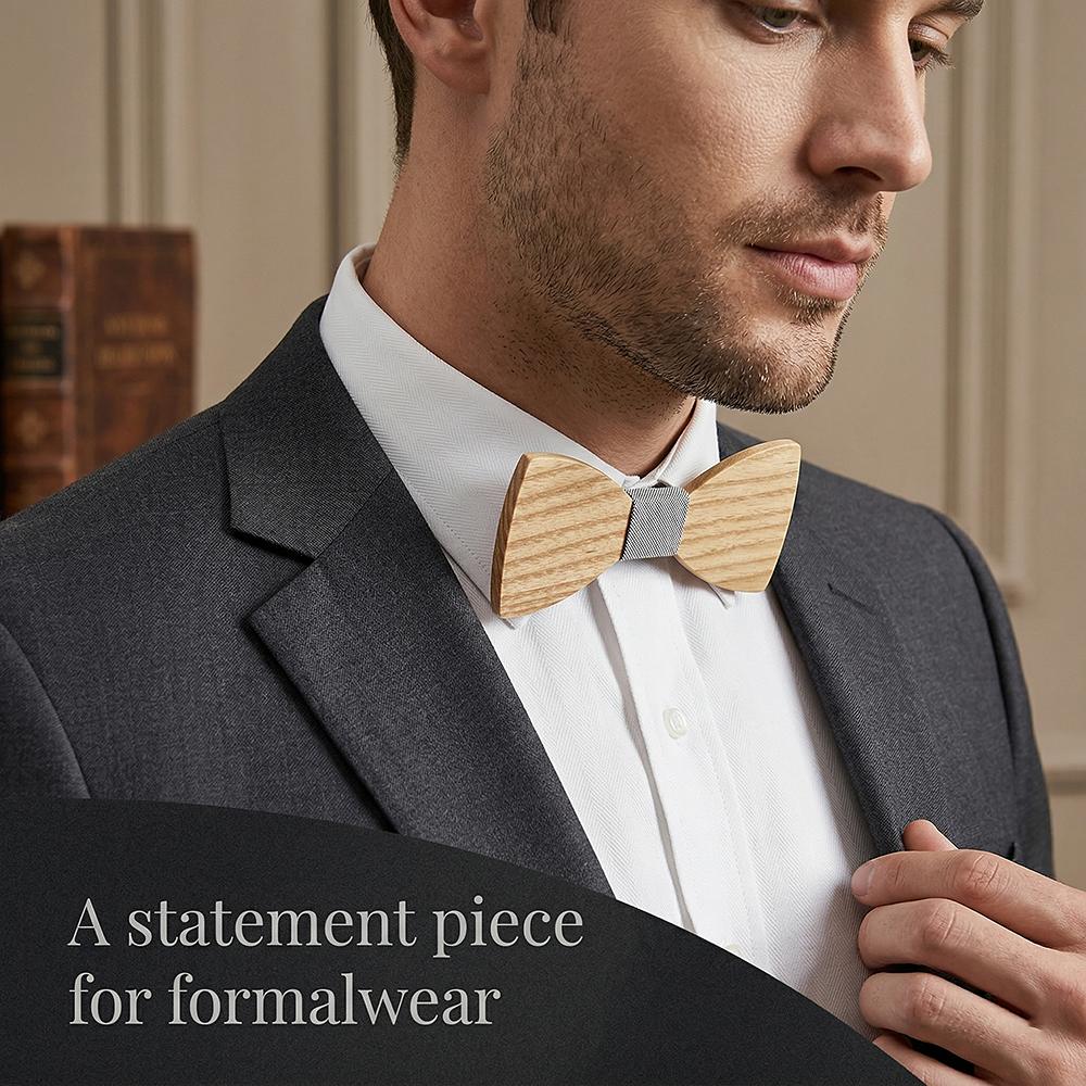 M441 M441  Father & Son Bow Tie Set, Maple — view 2