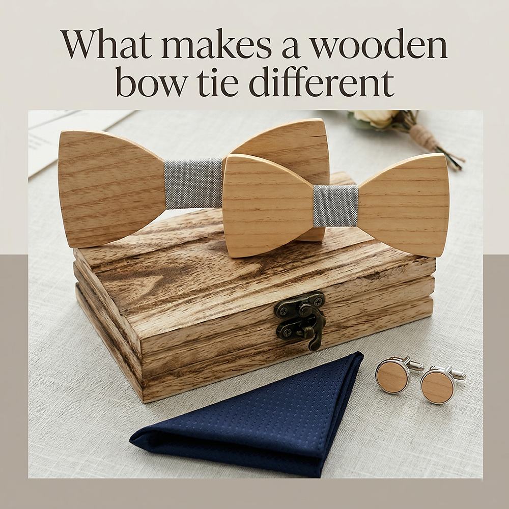 M441 M441  Father & Son Bow Tie Set, Maple — view 7