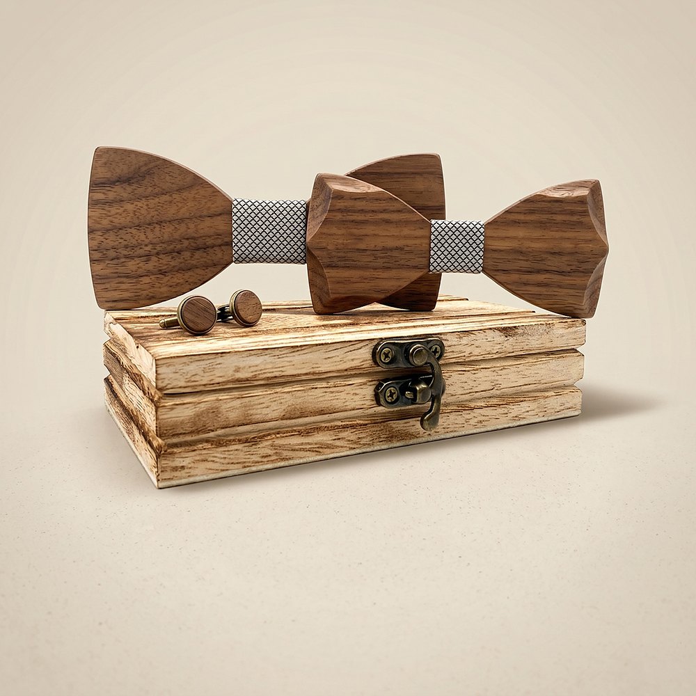 M441 M441  Father & Son Bow Tie Set, Maple — colour C5